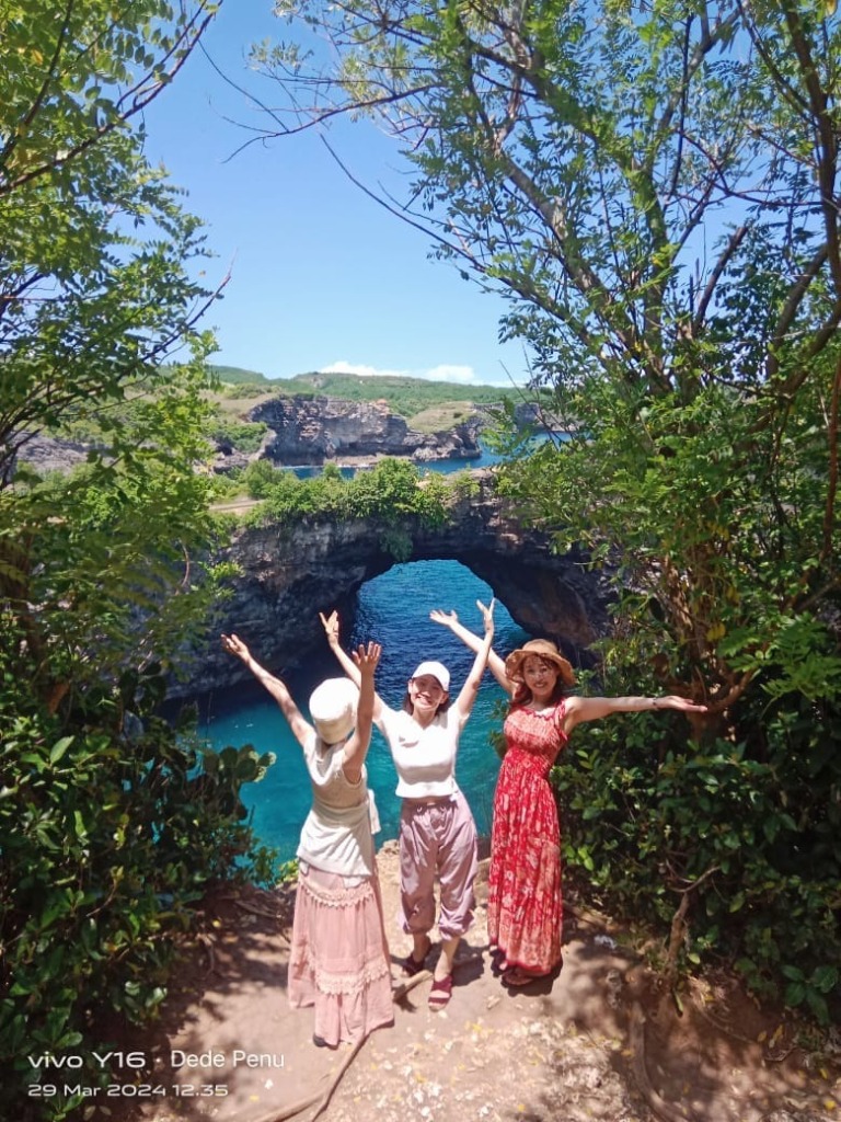 ペニダ島ツアーの様子 1